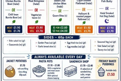 Week B Menu